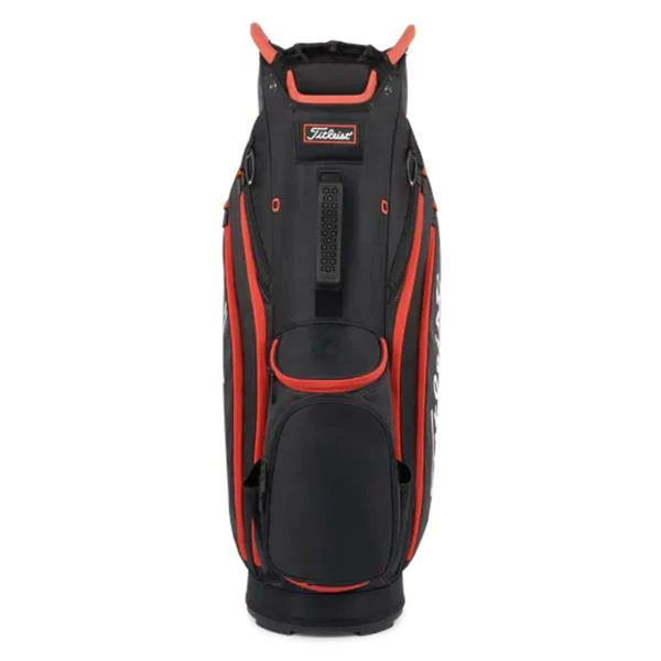 Titleist 14 Cart Bag Black Black Red 6 Titleist 14 Cart Bag Black Black Red - Image 4