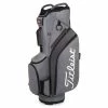 Titleist 14 Cart Bag Charcoal Graphite Black -Cheap Apparel Store TB22CT6002 L