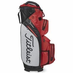 Titleist Cart 14 StaDry Bag Dark Red Grey Black -Cheap Apparel Store TB23CT9007 3 L