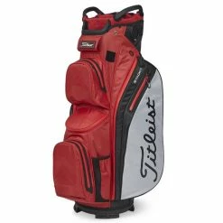 Titleist Cart 14 StaDry Bag Dark Red Grey Black