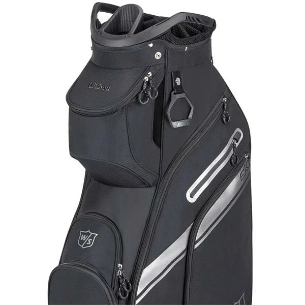 Wilson EXO II Cart Bag Black Silver 4 Wilson EXO II Cart Bag Black Silver - Image 2