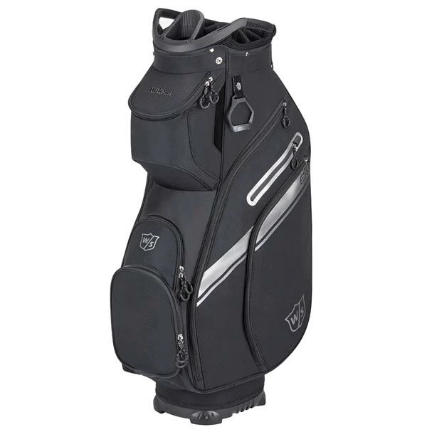 Wilson EXO II Cart Bag Black Silver 3 Wilson EXO II Cart Bag Black Silver