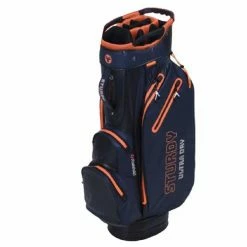 Fastfold Sturdy Waterproof Cart Bag Navy Grey Orange