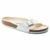 Other NEW Birkenstock Madrid Birko-Flor Sandals Silver Size EU 37 US W6 M4 -Cheap Apparel Store birk20madrid20white