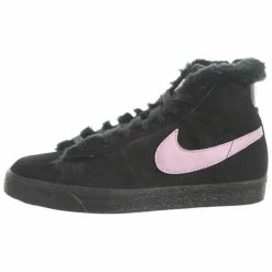 NEW Youth Nike Blazer Boot Preschool Black / Perfect Pink Sz 1.5Y