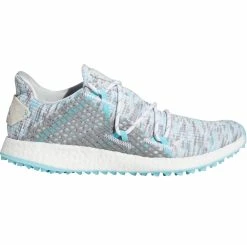 New Womens Adidas Crossknit DPR Golf Shoes White / Green Tint Sz 7 M Ret: $130