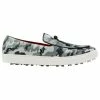 NEW G/Fore Mens Camo Belgian Loafer Golf Shoes Charcoal Size 8 M