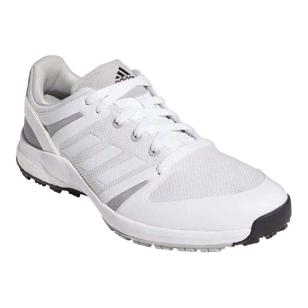 NEW Mens Adidas 2021 EQT Primegreen Spikeless Golf Shoes White / Grey Sz 11.5 M 4 NEW Mens Adidas 2021 EQT Primegreen Spikeless Golf Shoes White / Grey Sz 11.5 M - Image 2