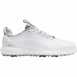Other NEW Mens Puma Ignite PWRADAPT Leather 2.0 Golf Shoes Puma White Size 8.5 M